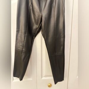 Topshop faux leather leggings
